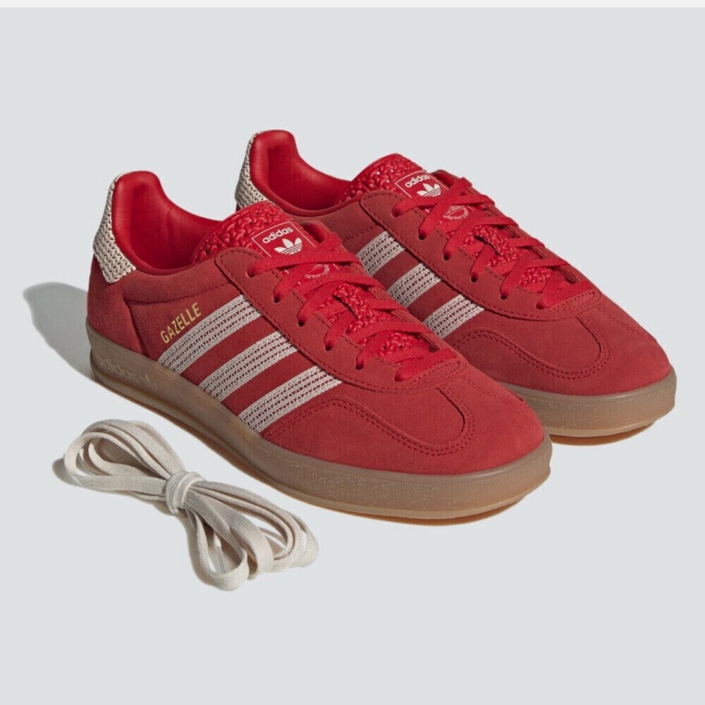adidas Gazelle Red Sneakers